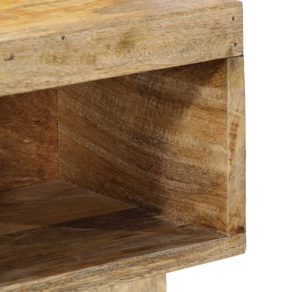 Éjjeli szekrény 50x27x50 cm tömör durva fa mangó Éjjeli szekrény 50x27x50 cm tömör durva fa mangó