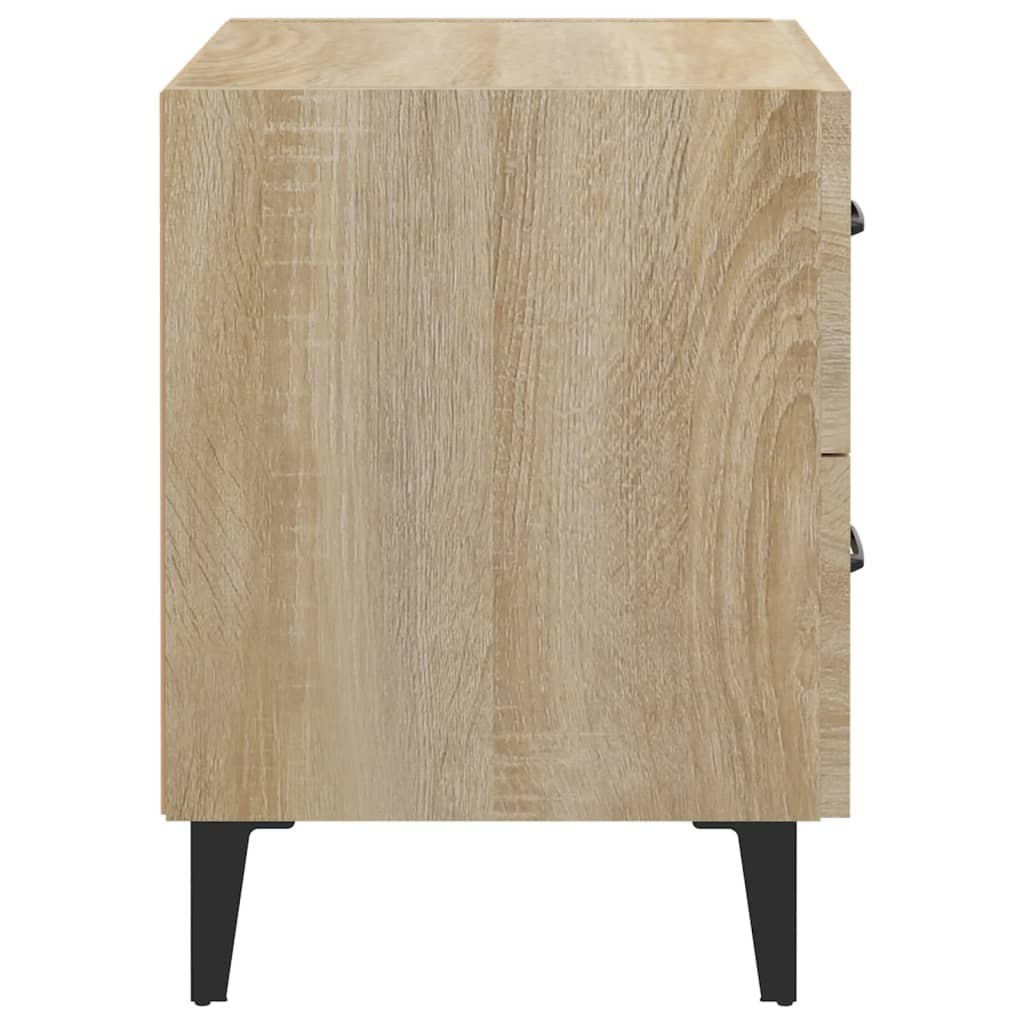 2 db sonoma-tölgy színű éjjeliszekrény 40 x 35 x 47,5 cm 2 db sonoma-tölgy színű éjjeliszekrény 40 x 35 x 47,5 cm