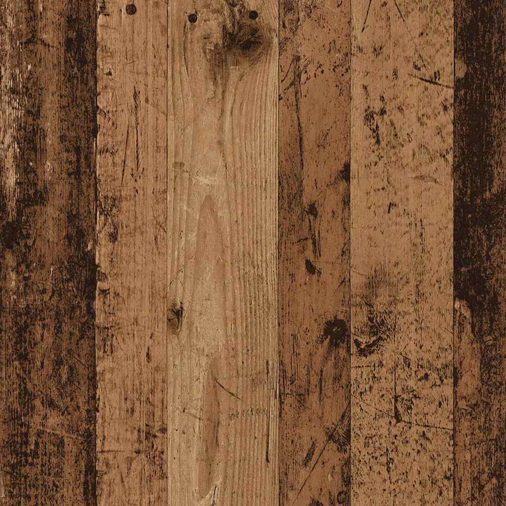 Recepciós pult antik fa 55x50x103,5 cm szerelt fa