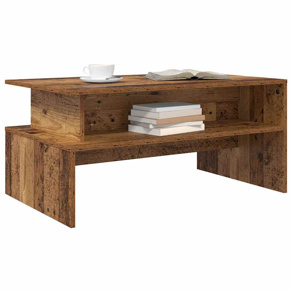 Dohányzóasztal Öreg fa 90 x 55 x 42.5 cm Faanyag