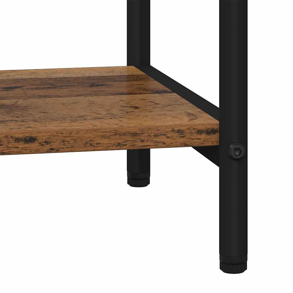 Könyvespolc Régi fa 60 x 30 x 183 cm Faanyag